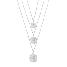 Load image into Gallery viewer, Layered Coin Necklace