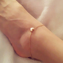 Load image into Gallery viewer, Ladies Boho Beach Heart Anklet Bangle