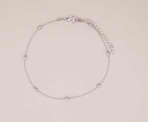 Simple Heart Anklets Bangle