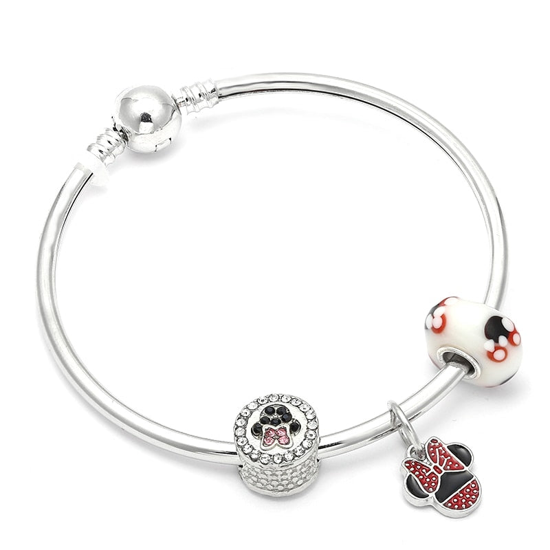 Mickey Minnie Charm Bracelets