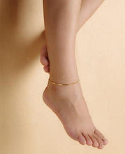 Load image into Gallery viewer, Gold Silver Color Anklet Bangle