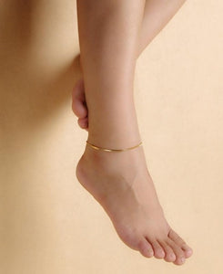 Gold Silver Color Anklet Bangle