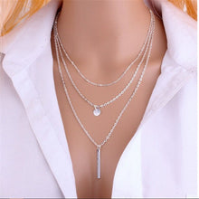 Load image into Gallery viewer, Multi Layer Chain Necklace