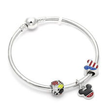 Load image into Gallery viewer, Charm Bracelet-Mickey Charm