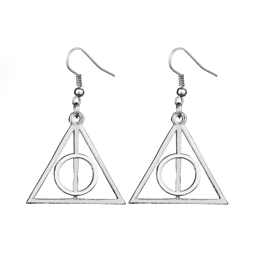Deathly Hallows Harry Potter Earrings