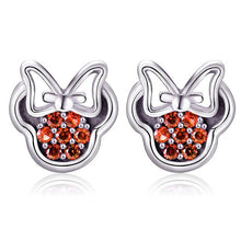 Load image into Gallery viewer, 6 Styles Sparkling Minnie Mickey Earrings