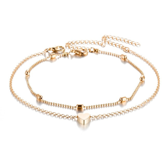Summer Fashion Crystal Pineapple Anklets Bangle