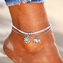 Load image into Gallery viewer, Bohemian Colorful Turkish Eyes Anklets