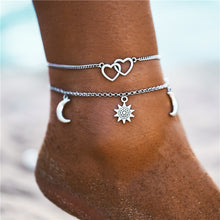 Load image into Gallery viewer, Bohemian Colorful Turkish Eyes Anklets