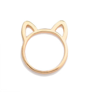 Couple Jewelry Silver/Black/Gold Color Finger Ring