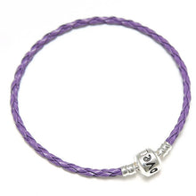 Load image into Gallery viewer, Multicolor Braided Leather Chain