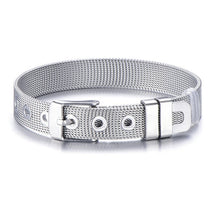Load image into Gallery viewer, Stainless Steel Wire Mesh Bracelet