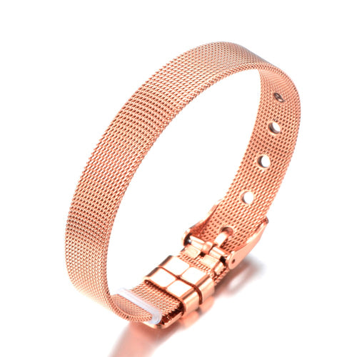 Stainless Steel Charm Bracelet