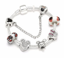 Load image into Gallery viewer, Mickey Mouse Charm Bracelets