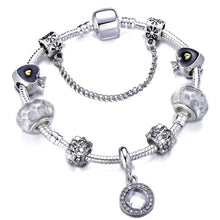 Load image into Gallery viewer, Silver Color Mickey Charm Bracelet