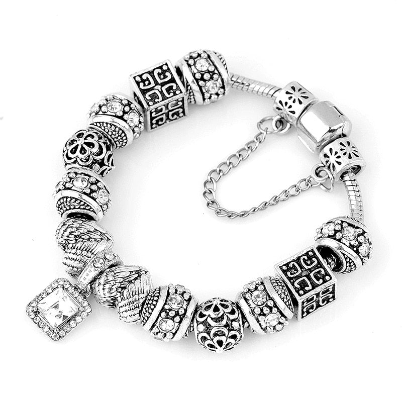 Silver Charm Bracelet