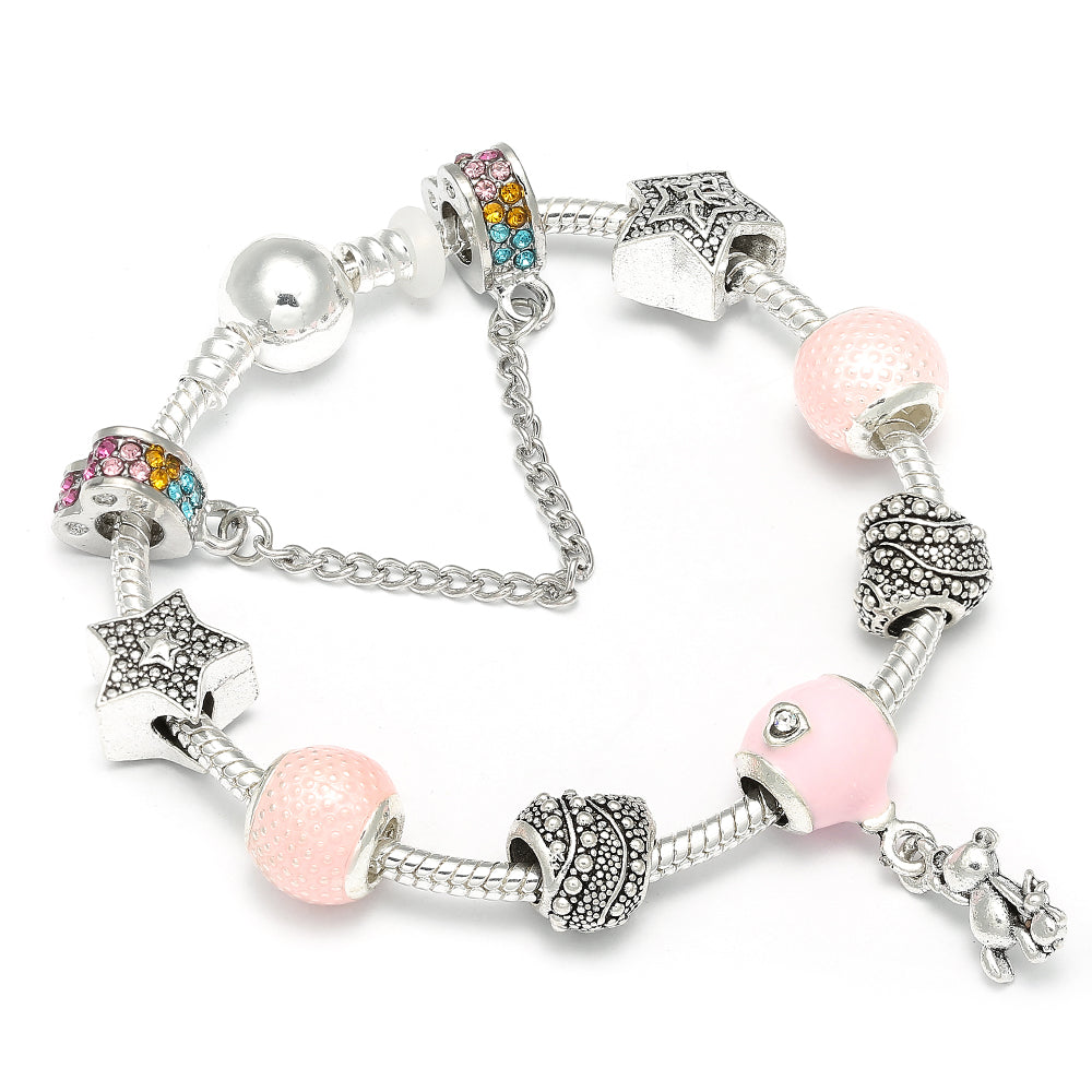 Teddy & Balloon Charm Bracelets