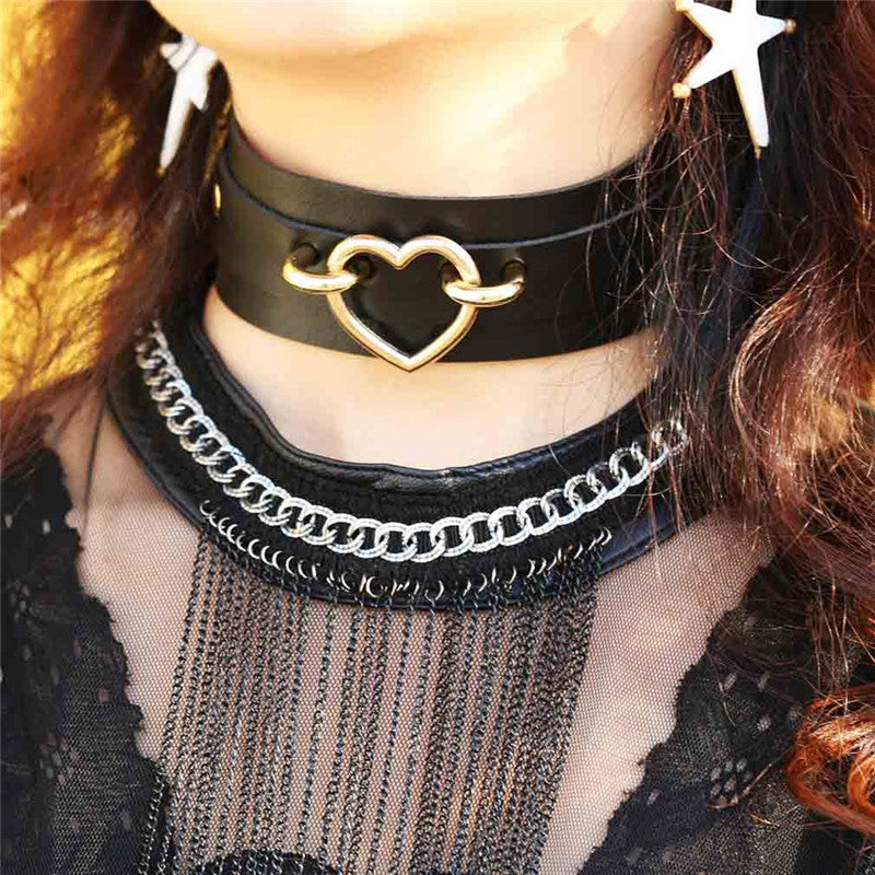 Leather Neck Choker