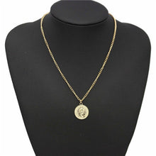 Load image into Gallery viewer, Vintage Silver Coin Necklace