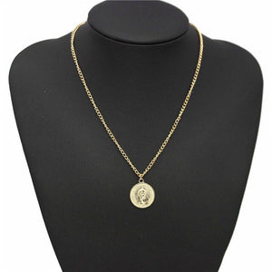 Vintage Silver Coin Necklace