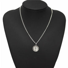 Load image into Gallery viewer, Vintage Silver Coin Necklace