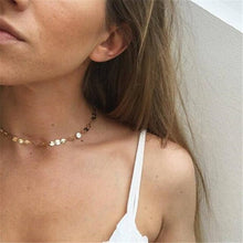 Load image into Gallery viewer, Sequins Choker Necklace