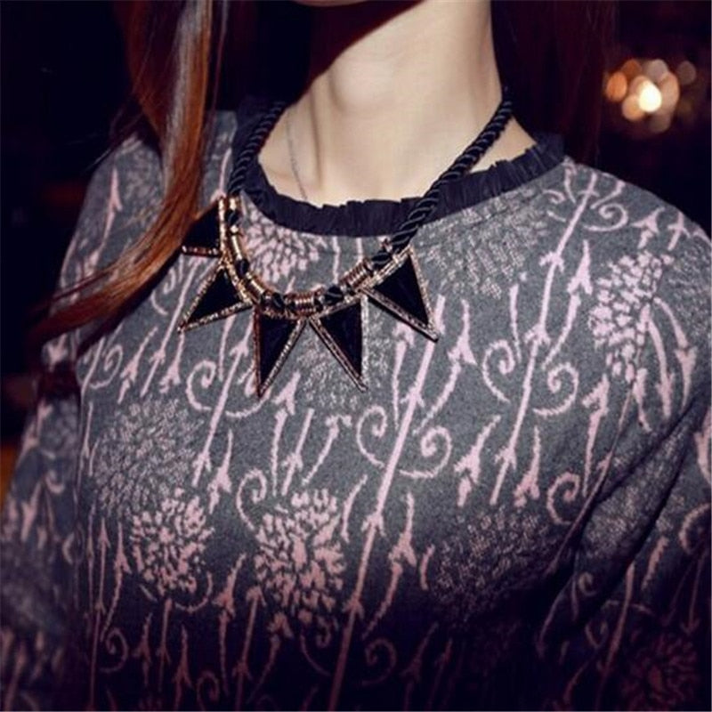 Triangle Rope Necklace