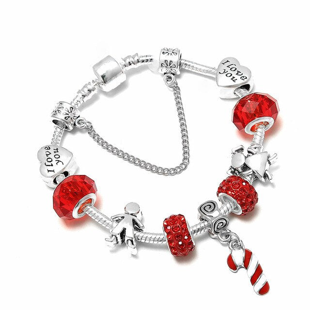 Christmas Charm Bracelet