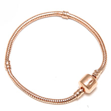 Load image into Gallery viewer, Rose Gold and Gold Chain Charm Pandora