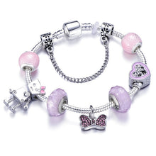 Load image into Gallery viewer, Mickey Minnie Charms Bracelet
