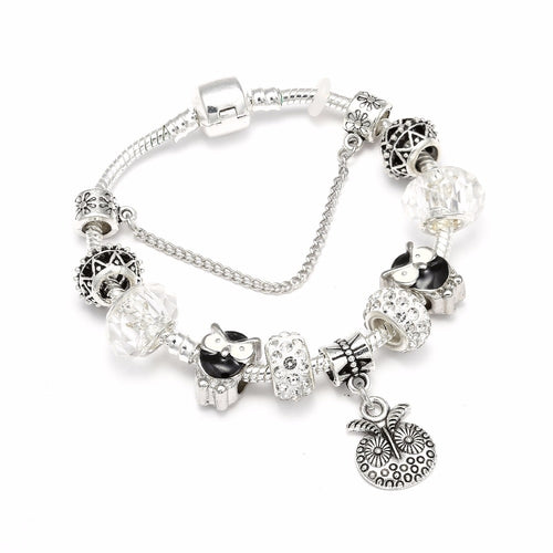 Silver Lucky Charm Bracelet