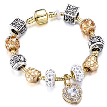 Load image into Gallery viewer, Charm Bracelet Glass Bead Pandora