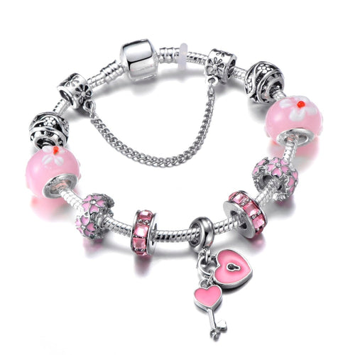 Pink Pandora Bracelets