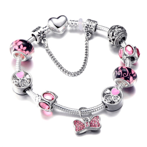 Silver Charm Bracelet