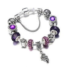 Load image into Gallery viewer, Silver Plated Charm Bracelet