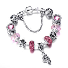 Load image into Gallery viewer, Silver Plated Charm Bracelet