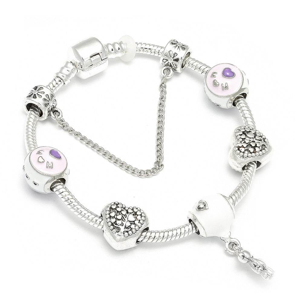 Teddy & Balloon Charm Bracelets