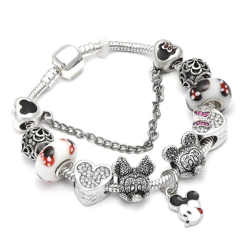 Mickey Mouse Charm Bracelet