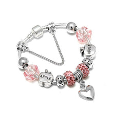 Load image into Gallery viewer, Pink Charm Bracelet