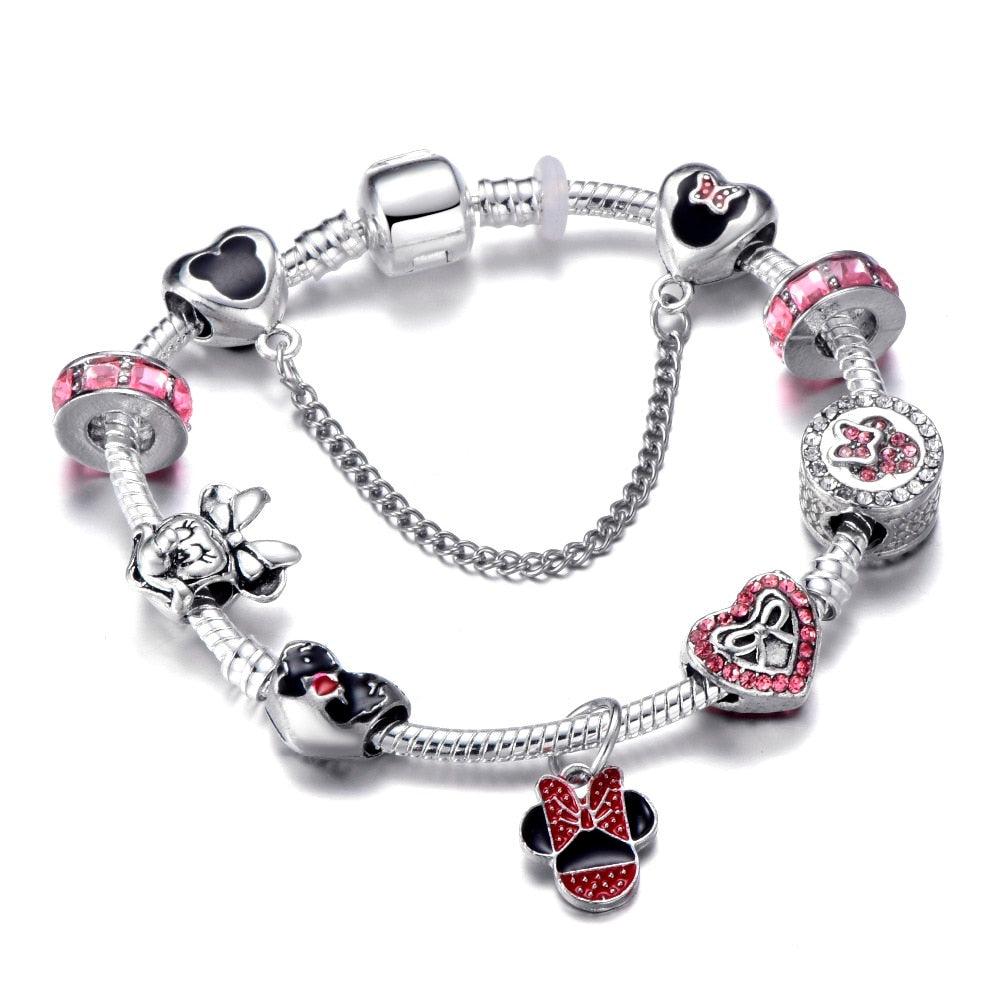 Mickey Mouse Charm Bracelet