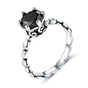 Silver Daisy Flower & Infinity Love Pave Finger Pandora Ring