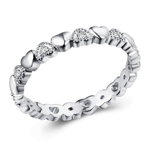 Fashion Crystal Wedding Ring