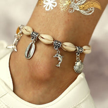 Load image into Gallery viewer, Summer Women&#39;s  Starfish Shell Fish Conch Anklets