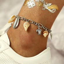 Load image into Gallery viewer, Summer Women&#39;s  Starfish Shell Fish Conch Anklets