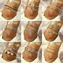 Load image into Gallery viewer, Fashion Multi Layers Elephant Anklets