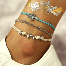 Load image into Gallery viewer, Fashion Multi Layers Elephant Anklets