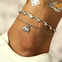 Load image into Gallery viewer, Fashion Multi Layers Elephant Anklets